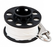 Cívka Cold Water se šňůrou a nerez karabinou 