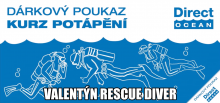 Dva kurzy potápěč záchranář (Rescue) - valentýnský poukaz 